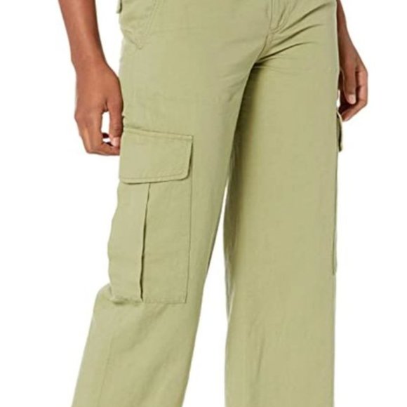 Club Monaco Cargo pants Linen and cotton - Picture 2 of 3